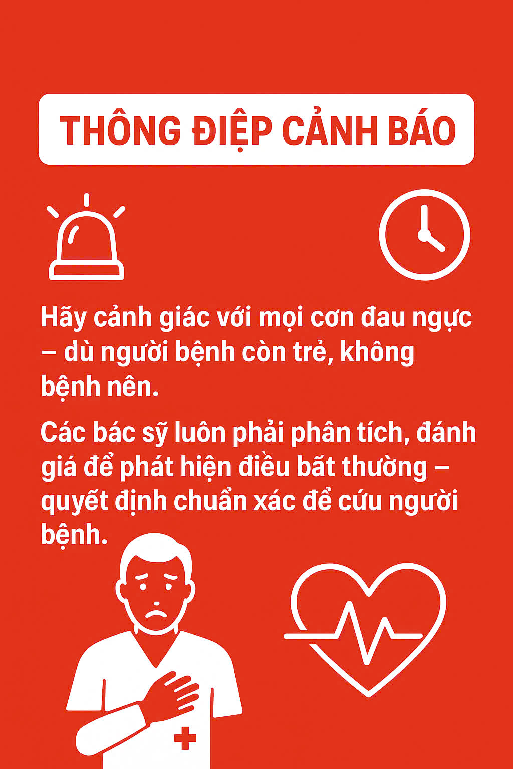CẢNH BÁO TỪ CA BỆNH THỰC TẾ: “MỘT CƠN ĐAU NGỰC - MỘT QUYẾT ĐỊNH CỨU MẠNG” Bệnh viện Đa khoa khu vực Cẩm Phả - Tháng 9/2025.