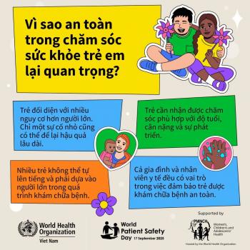 Hưởng ứng Ngày An toàn Người bệnh Thế giới!