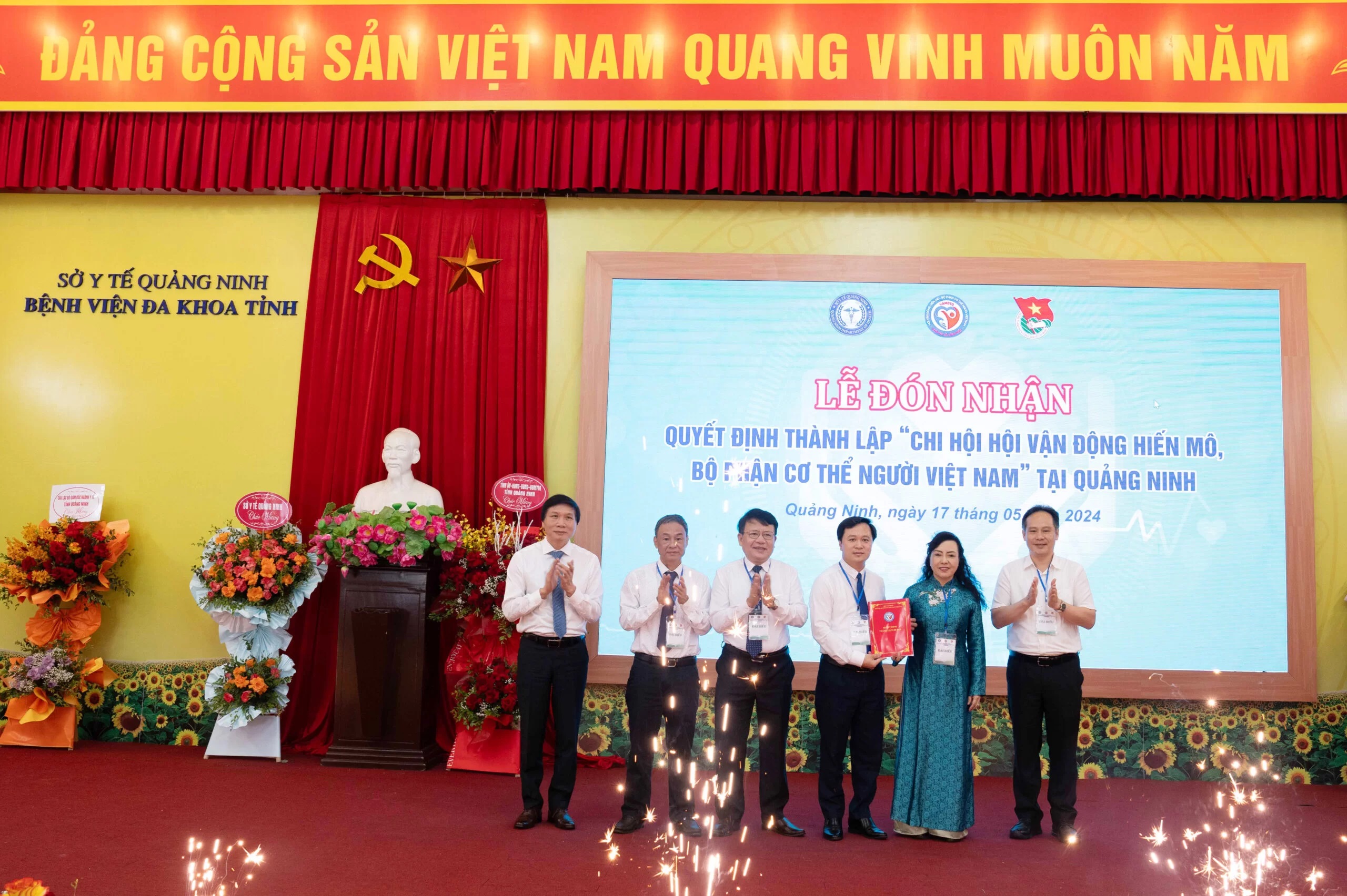 Thành lập Chi hội Hội Vận động hiến mô, bộ phận cơ thể người Việt Nam tại tỉnh Quảng Ninh